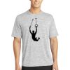 Multi-Colors Sublimatable PosiCharge Electric Heather Tee Thumbnail
