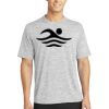 Multi-Colors Sublimatable PosiCharge Electric Heather Tee Thumbnail