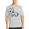 Multi-Colors Sublimatable PosiCharge Electric Heather Tee Thumbnail