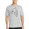 Multi-Colors Sublimatable PosiCharge Electric Heather Tee Thumbnail