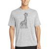 Multi-Colors Sublimatable PosiCharge Electric Heather Tee Thumbnail