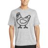Multi-Colors Sublimatable PosiCharge Electric Heather Tee Thumbnail