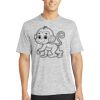 Multi-Colors Sublimatable PosiCharge Electric Heather Tee Thumbnail