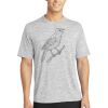 Multi-Colors Sublimatable PosiCharge Electric Heather Tee Thumbnail