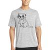 Multi-Colors Sublimatable PosiCharge Electric Heather Tee Thumbnail