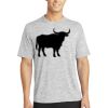 Multi-Colors Sublimatable PosiCharge Electric Heather Tee Thumbnail