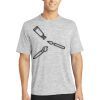 Multi-Colors Sublimatable PosiCharge Electric Heather Tee Thumbnail