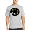 Multi-Colors Sublimatable PosiCharge Electric Heather Tee Thumbnail