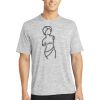 Multi-Colors Sublimatable PosiCharge Electric Heather Tee Thumbnail