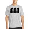 Multi-Colors Sublimatable PosiCharge Electric Heather Tee Thumbnail