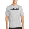 Multi-Colors Sublimatable PosiCharge Electric Heather Tee Thumbnail
