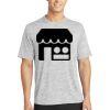 Multi-Colors Sublimatable PosiCharge Electric Heather Tee Thumbnail