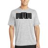Multi-Colors Sublimatable PosiCharge Electric Heather Tee Thumbnail