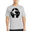 Multi-Colors Sublimatable PosiCharge Electric Heather Tee Thumbnail