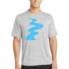 Multi-Colors Sublimatable PosiCharge Electric Heather Tee Thumbnail