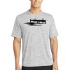 Multi-Colors Sublimatable PosiCharge Electric Heather Tee Thumbnail