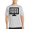 Multi-Colors Sublimatable PosiCharge Electric Heather Tee Thumbnail