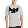 Multi-Colors Sublimatable PosiCharge Electric Heather Tee Thumbnail