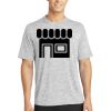 Multi-Colors Sublimatable PosiCharge Electric Heather Tee Thumbnail