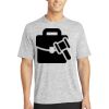 Multi-Colors Sublimatable PosiCharge Electric Heather Tee Thumbnail