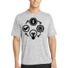 Multi-Colors Sublimatable PosiCharge Electric Heather Tee Thumbnail