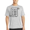 Multi-Colors Sublimatable PosiCharge Electric Heather Tee Thumbnail