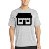 Multi-Colors Sublimatable PosiCharge Electric Heather Tee Thumbnail