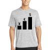 Multi-Colors Sublimatable PosiCharge Electric Heather Tee Thumbnail
