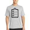 Multi-Colors Sublimatable PosiCharge Electric Heather Tee Thumbnail