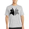 Multi-Colors Sublimatable PosiCharge Electric Heather Tee Thumbnail