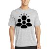 Multi-Colors Sublimatable PosiCharge Electric Heather Tee Thumbnail