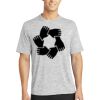 Multi-Colors Sublimatable PosiCharge Electric Heather Tee Thumbnail
