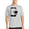 Multi-Colors Sublimatable PosiCharge Electric Heather Tee Thumbnail