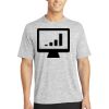 Multi-Colors Sublimatable PosiCharge Electric Heather Tee Thumbnail