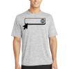 Multi-Colors Sublimatable PosiCharge Electric Heather Tee Thumbnail