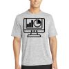 Multi-Colors Sublimatable PosiCharge Electric Heather Tee Thumbnail