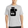 Multi-Colors Sublimatable PosiCharge Electric Heather Tee Thumbnail