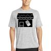 Multi-Colors Sublimatable PosiCharge Electric Heather Tee Thumbnail