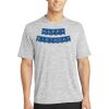 Multi-Colors Sublimatable PosiCharge Electric Heather Tee Thumbnail