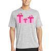 Multi-Colors Sublimatable PosiCharge Electric Heather Tee Thumbnail