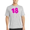 Multi-Colors Sublimatable PosiCharge Electric Heather Tee Thumbnail