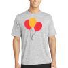 Multi-Colors Sublimatable PosiCharge Electric Heather Tee Thumbnail