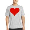 Multi-Colors Sublimatable PosiCharge Electric Heather Tee Thumbnail