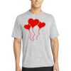 Multi-Colors Sublimatable PosiCharge Electric Heather Tee Thumbnail