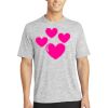 Multi-Colors Sublimatable PosiCharge Electric Heather Tee Thumbnail