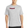 Multi-Colors Sublimatable PosiCharge Electric Heather Tee Thumbnail