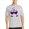 Multi-Colors Sublimatable PosiCharge Electric Heather Tee Thumbnail