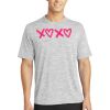 Multi-Colors Sublimatable PosiCharge Electric Heather Tee Thumbnail