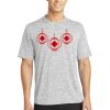 Multi-Colors Sublimatable PosiCharge Electric Heather Tee Thumbnail