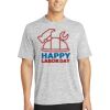 Multi-Colors Sublimatable PosiCharge Electric Heather Tee Thumbnail